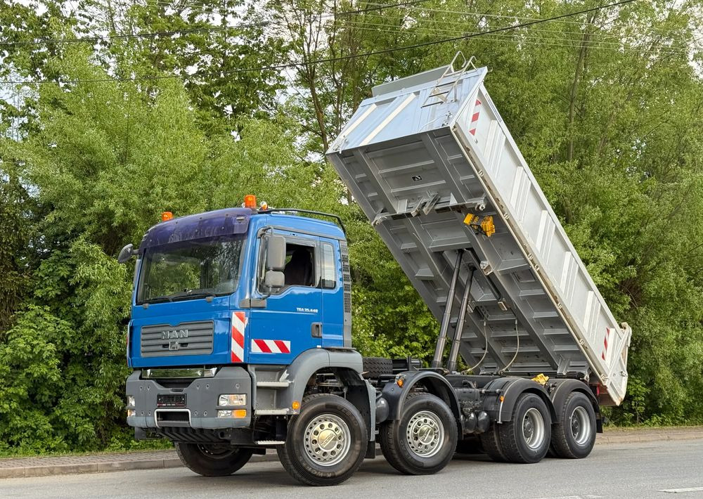 MAN * Kiper Meiller * Wywrotka * 35-440 * MAN TGA 8X4 * Stan Perfekcyjny * - 덤프트럭 : 사진 1 MAN * Kiper Meiller * Wywrotka * 35-440 * MAN TGA 8X4 * Stan Perfekcyjny * - 덤프트럭 : 사진 1