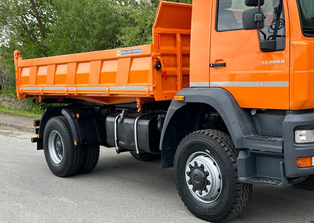 MAN * LE 280 B * MAN * 4x4 * Kiper Wywrotka x3 * Meiller * Sprowadzony * Stan Perfekcyjny * - 덤프트럭 : 사진 5 MAN * LE 280 B * MAN * 4x4 * Kiper Wywrotka x3 * Meiller * Sprowadzony * Stan Perfekcyjny * - 덤프트럭 : 사진 5