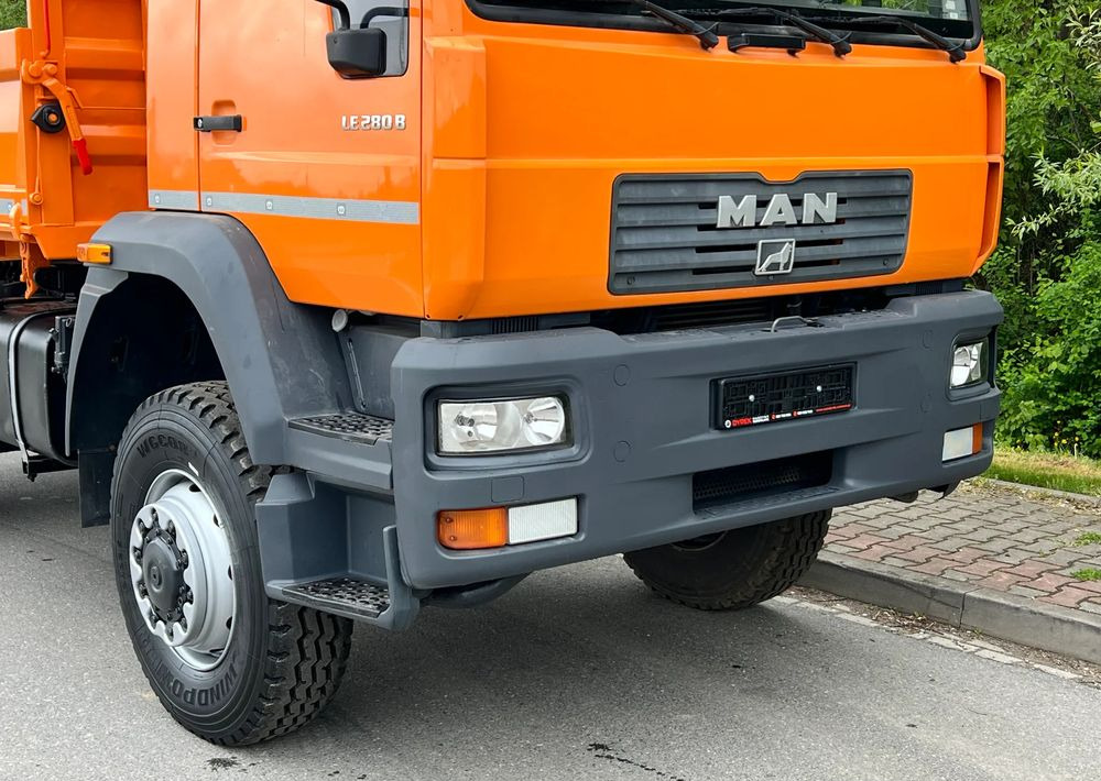 MAN * LE 280 B * MAN * 4x4 * Kiper Wywrotka x3 * Meiller * Sprowadzony * Stan Perfekcyjny * - 덤프트럭 : 사진 3 MAN * LE 280 B * MAN * 4x4 * Kiper Wywrotka x3 * Meiller * Sprowadzony * Stan Perfekcyjny * - 덤프트럭 : 사진 3