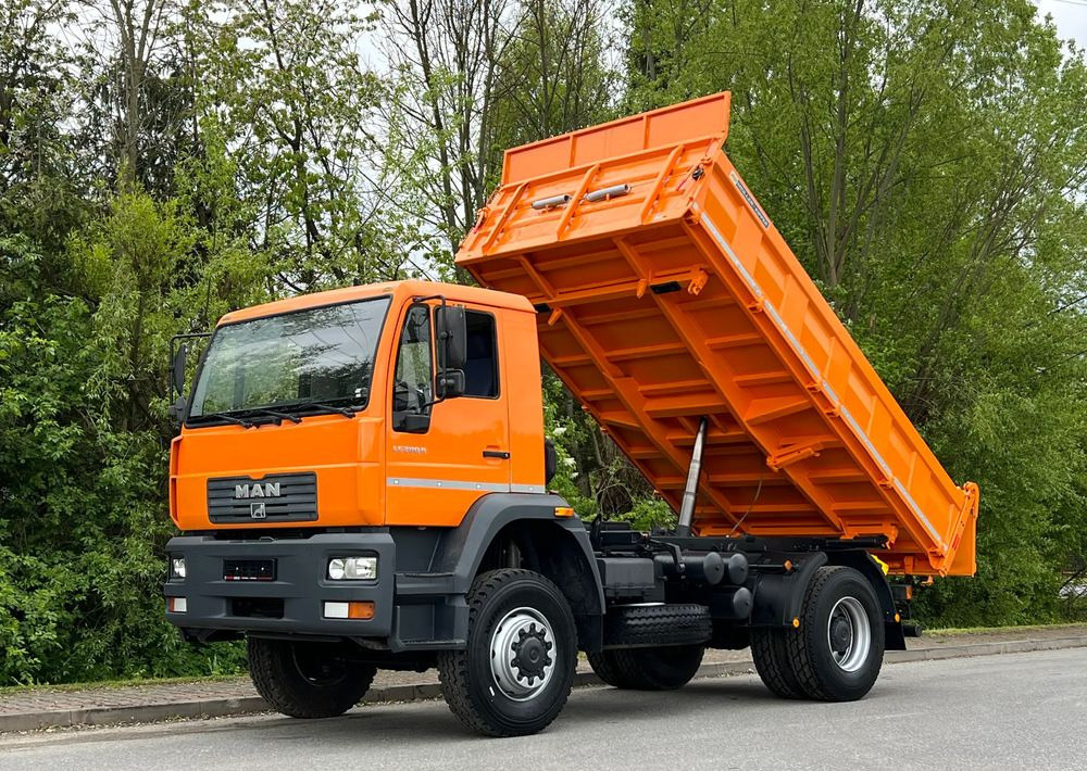 MAN * LE 280 B * MAN * 4x4 * Kiper Wywrotka x3 * Meiller * Sprowadzony * Stan Perfekcyjny * - 덤프트럭 : 사진 1 MAN * LE 280 B * MAN * 4x4 * Kiper Wywrotka x3 * Meiller * Sprowadzony * Stan Perfekcyjny * - 덤프트럭 : 사진 1