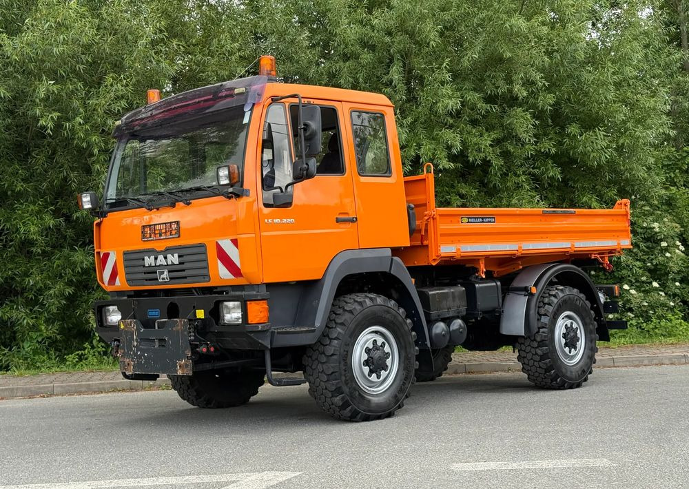 MAN * MAN 10-220 * Kiper Wywrotka Meiller * 4x4 * Zimowe Utrzymanie * Unimog * - 덤프트럭 : 사진 2 MAN * MAN 10-220 * Kiper Wywrotka Meiller * 4x4 * Zimowe Utrzymanie * Unimog * - 덤프트럭 : 사진 2