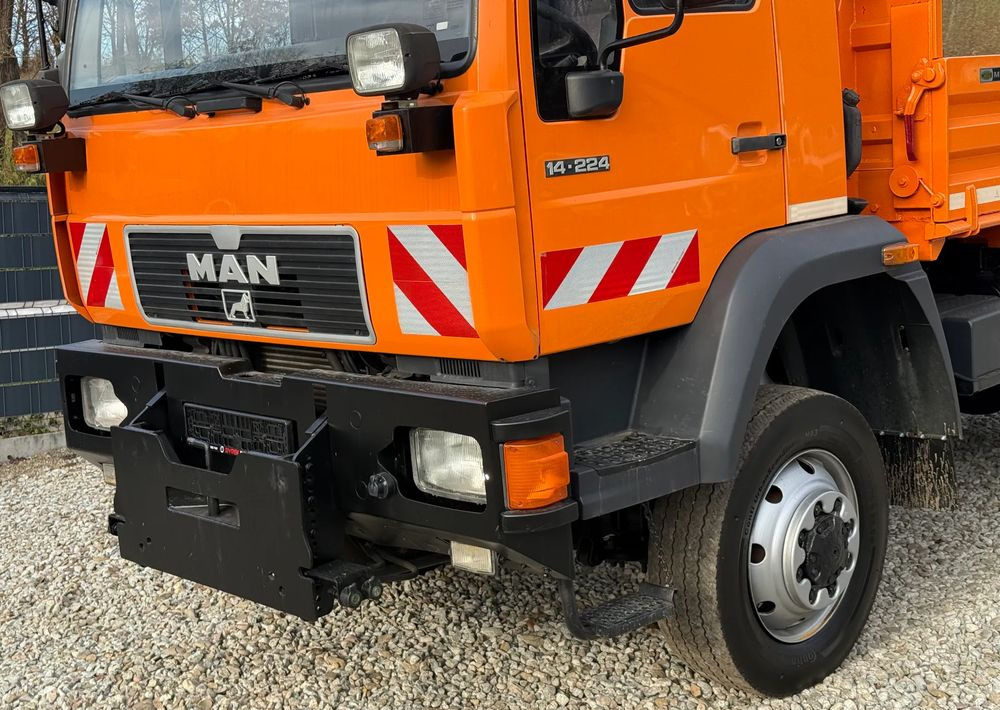 MAN * MAN 14-220 * Kiper Wywrotka Meiller * 4x4 * Zimowe Utrzymanie * Unimog * - 덤프트럭 : 사진 4 MAN * MAN 14-220 * Kiper Wywrotka Meiller * 4x4 * Zimowe Utrzymanie * Unimog * - 덤프트럭 : 사진 4