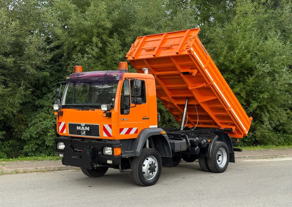MAN * MAN 14-220 * Kiper Wywrotka Meiller * 4x4 * Zimowe Utrzymanie * Unimog * - 덤프트럭 : 사진 1 MAN * MAN 14-220 * Kiper Wywrotka Meiller * 4x4 * Zimowe Utrzymanie * Unimog * - 덤프트럭 : 사진 1