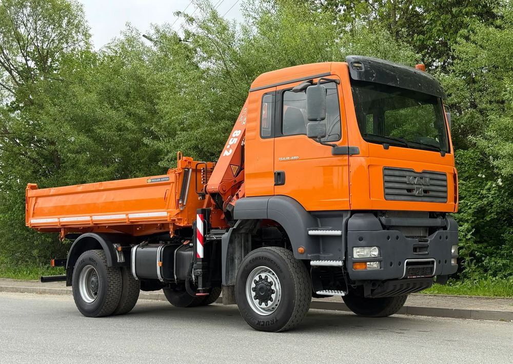 MAN * MAN 18 480 * KIPER WYWROTKA * 4x4 * HDS ATLAS 85* STAN BARDZO DOBRY * Sprowadzony - 덤프트럭 : 사진 2 MAN * MAN 18 480 * KIPER WYWROTKA * 4x4 * HDS ATLAS 85* STAN BARDZO DOBRY * Sprowadzony - 덤프트럭 : 사진 2