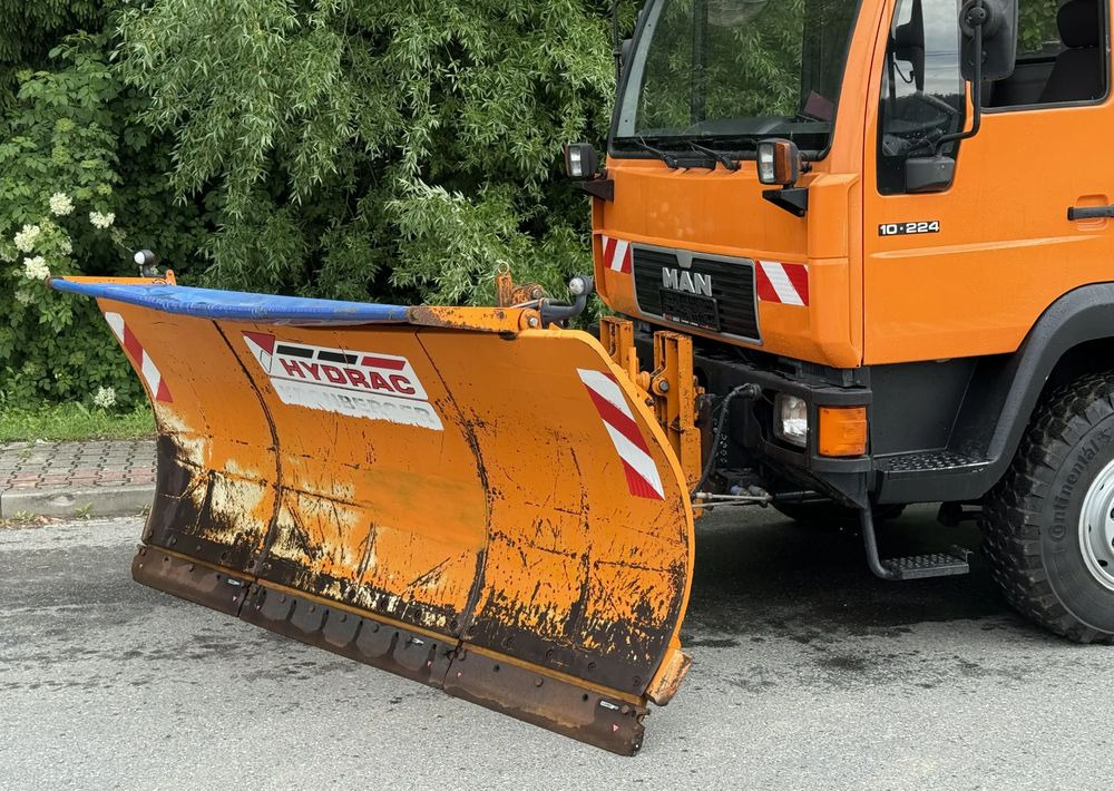 MAN * MAN LE 10.220 *Kiper Wywrotka * 4x4 * Pług Piaskarka * Zimowe Utrzymanie * Sprowadzony * HDS MKG * - 덤프트럭 : 사진 5 MAN * MAN LE 10.220 *Kiper Wywrotka * 4x4 * Pług Piaskarka * Zimowe Utrzymanie * Sprowadzony * HDS MKG * - 덤프트럭 : 사진 5
