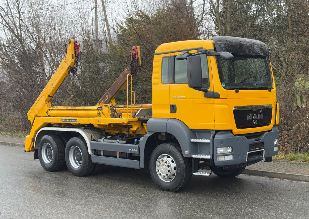 MAN * Sprowadzony * MAN TGS * 6x4 * Bramowiec * Bardzo Dobry Stan * Meiller Kiper * - 스킵 로더 트럭 : 사진 2 MAN * Sprowadzony * MAN TGS * 6x4 * Bramowiec * Bardzo Dobry Stan * Meiller Kiper * - 스킵 로더 트럭 : 사진 2