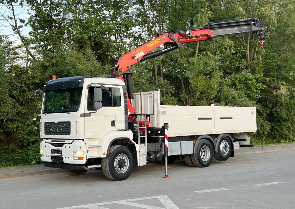 MAN * TGA 26-440 * 4x6 Hydrodrive * HDS Palfinger PK 20002 * Bardzo Dobry Stan - 크레인 트럭, 드롭사이드/ 플랫베드 트럭 : 사진 1 MAN * TGA 26-440 * 4x6 Hydrodrive * HDS Palfinger PK 20002 * Bardzo Dobry Stan - 크레인 트럭, 드롭사이드/ 플랫베드 트럭 : 사진 1
