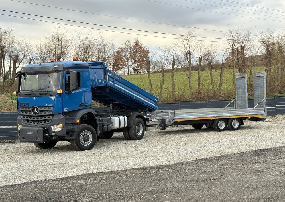 Mercedes-Benz * Arocs * 4X4 * JAK NOWY * Wywrotka Kiper Meiller+ Przyczepa * Zestaw Sprowadzony * 80.700 km Oryginalnie * Mercedes - 덤프트럭 : 사진 1 Mercedes-Benz * Arocs * 4X4 * JAK NOWY * Wywrotka Kiper Meiller+ Przyczepa * Zestaw Sprowadzony * 80.700 km Oryginalnie * Mercedes - 덤프트럭 : 사진 1