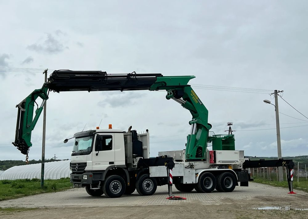 Mercedes-Benz * HDS Palfinger 150002 + FLY JIB PJ 170 * Mercedes Actros 8x6 * Dźwig * 40 TON * Wyciągarka * 35 Metrów * Kosz * - 크레인 트럭 : 사진 1 Mercedes-Benz * HDS Palfinger 150002 + FLY JIB PJ 170 * Mercedes Actros 8x6 * Dźwig * 40 TON * Wyciągarka * 35 Metrów * Kosz * - 크레인 트럭 : 사진 1