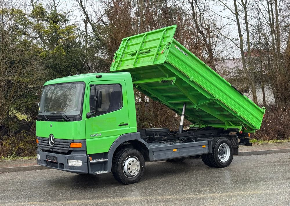 Mercedes-Benz * Mercedes ATEGO 1224 Kiper * Wywrotka MEILLER x3 * Bardzo Dobry Stan - 덤프트럭 : 사진 1 Mercedes-Benz * Mercedes ATEGO 1224 Kiper * Wywrotka MEILLER x3 * Bardzo Dobry Stan - 덤프트럭 : 사진 1