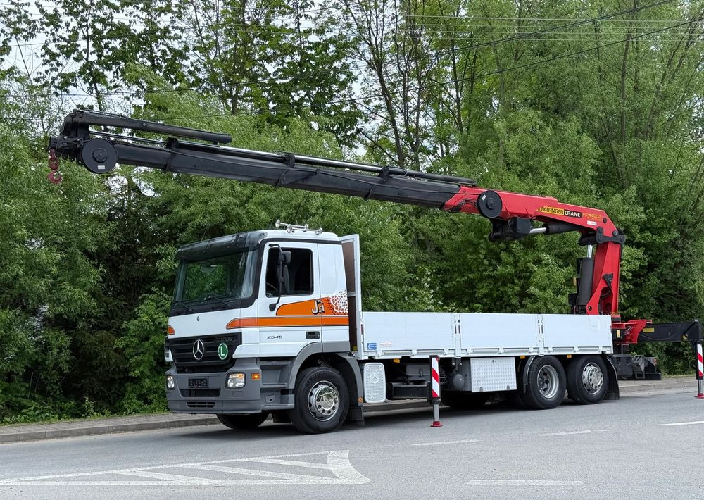 Mercedes-Benz * Mercedes Actros * KRAN HDS Palfinger PK 44002 Performance * Sprowadzony * Stan Perfekcyjny * - 드롭사이드/ 플랫베드 트럭, 크레인 트럭 : 사진 1 Mercedes-Benz * Mercedes Actros * KRAN HDS Palfinger PK 44002 Performance * Sprowadzony * Stan Perfekcyjny * - 드롭사이드/ 플랫베드 트럭, 크레인 트럭 : 사진 1