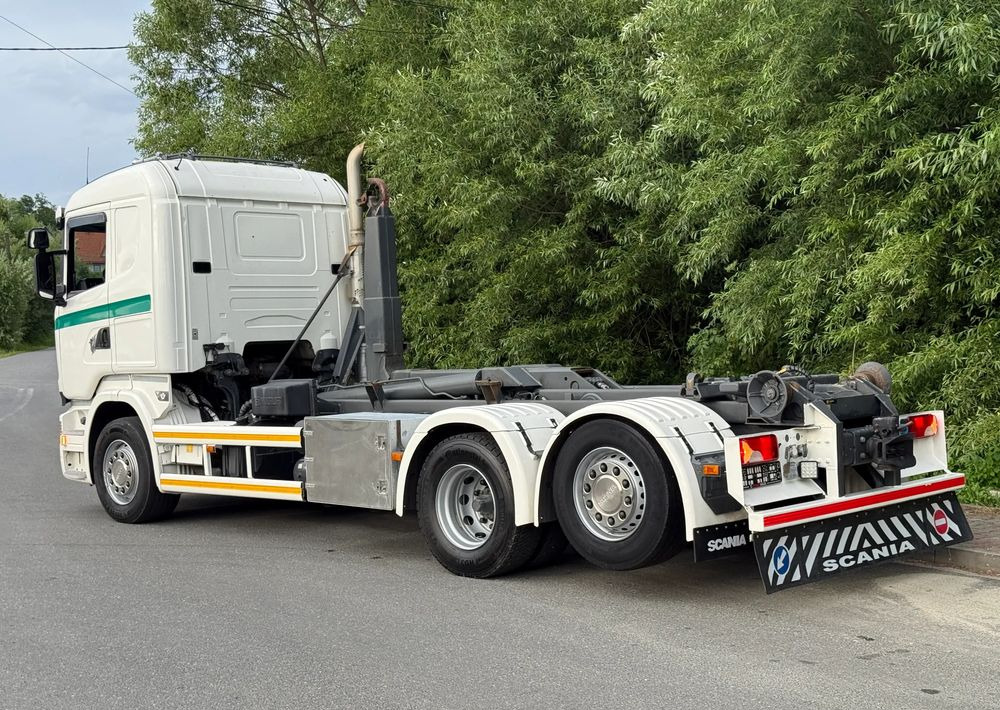 후크 리프트 트럭 Scania * Hakowiec * Scania R520 V8 * Sprowadzona * Multilift * Bardzo Dobry Stan : 사진 9 후크 리프트 트럭 Scania * Hakowiec * Scania R520 V8 * Sprowadzona * Multilift * Bardzo Dobry Stan : 사진 9