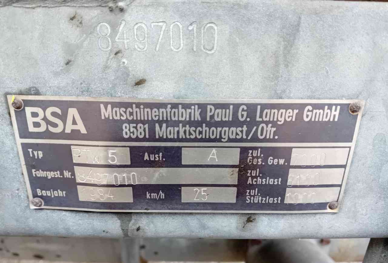 BSA Duport PTW5 mesttank, pomptankwagen, mestverwerking - 슬러리 탱커 : 사진 5 BSA Duport PTW5 mesttank, pomptankwagen, mestverwerking - 슬러리 탱커 : 사진 5