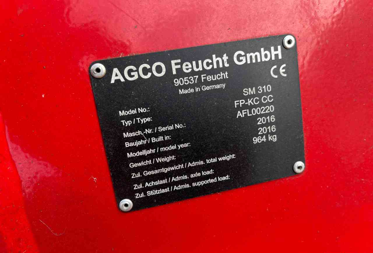 Fella SM 310 FP-KC CC Schijvenmaaier weidebouwmachines - 모어 : 사진 3 Fella SM 310 FP-KC CC Schijvenmaaier weidebouwmachines - 모어 : 사진 3