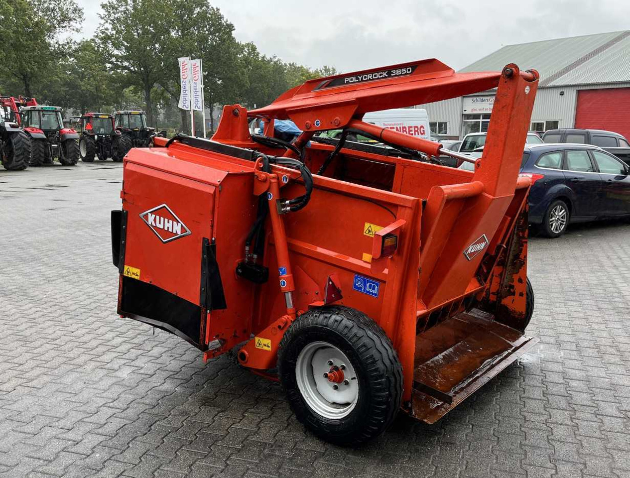 Kuhn Polycrock 3850 voermachines - 목초 믹서 : 사진 4 Kuhn Polycrock 3850 voermachines - 목초 믹서 : 사진 4