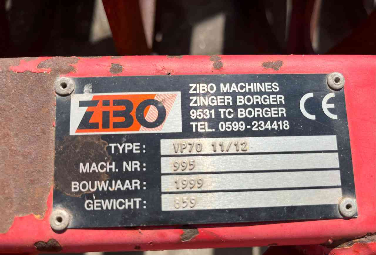 Zibo VP70 11/12 vorenpakker 2,50 m. grondbewerking - 농장 롤러 : 사진 5 Zibo VP70 11/12 vorenpakker 2,50 m. grondbewerking - 농장 롤러 : 사진 5