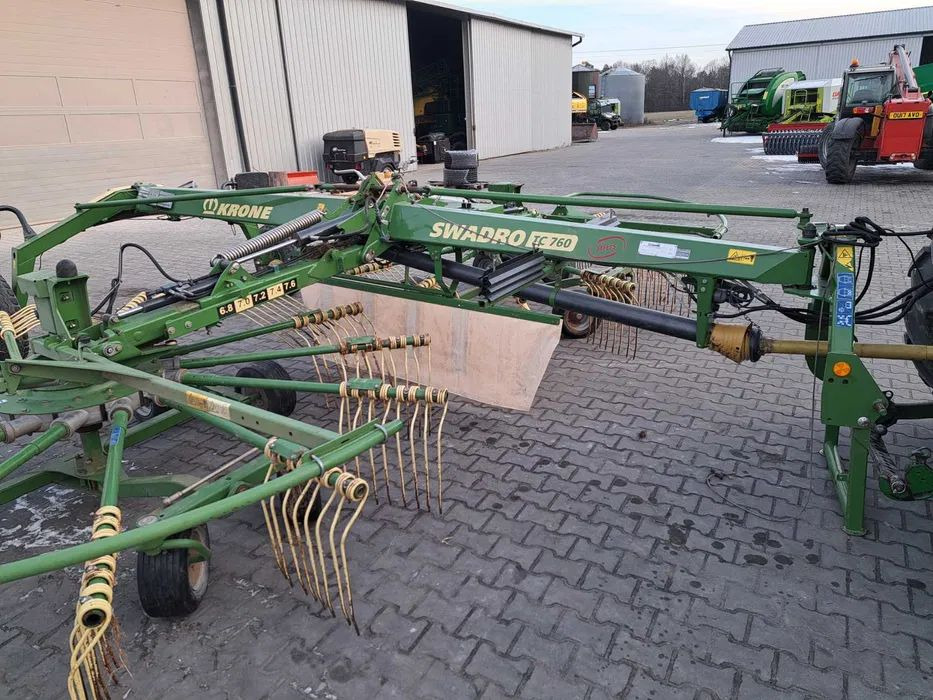 Krone SWADRO TC 760 Plus - 반전기/ 레이크 : 사진 5 Krone SWADRO TC 760 Plus - 반전기/ 레이크 : 사진 5