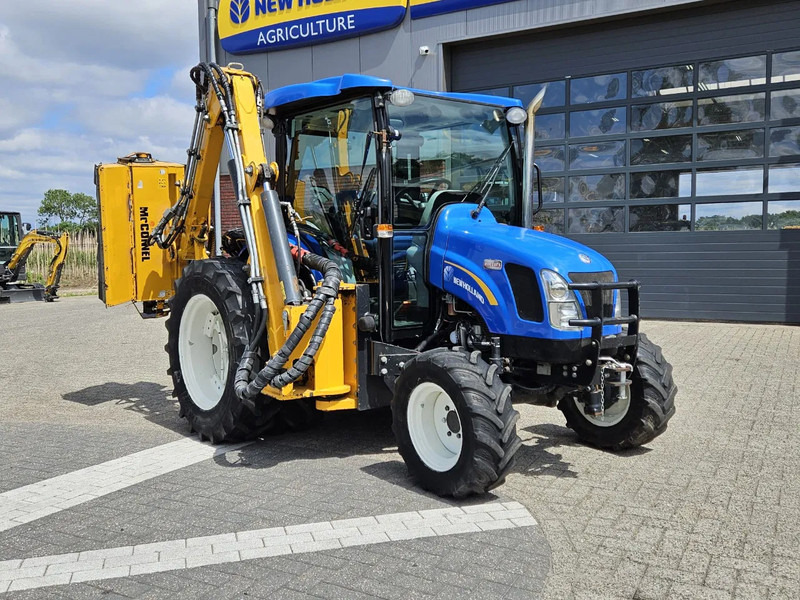 New Holland Boomer 3050 met Bos Maaiarm - 스트래들 트랙터 : 사진 1 New Holland Boomer 3050 met Bos Maaiarm - 스트래들 트랙터 : 사진 1