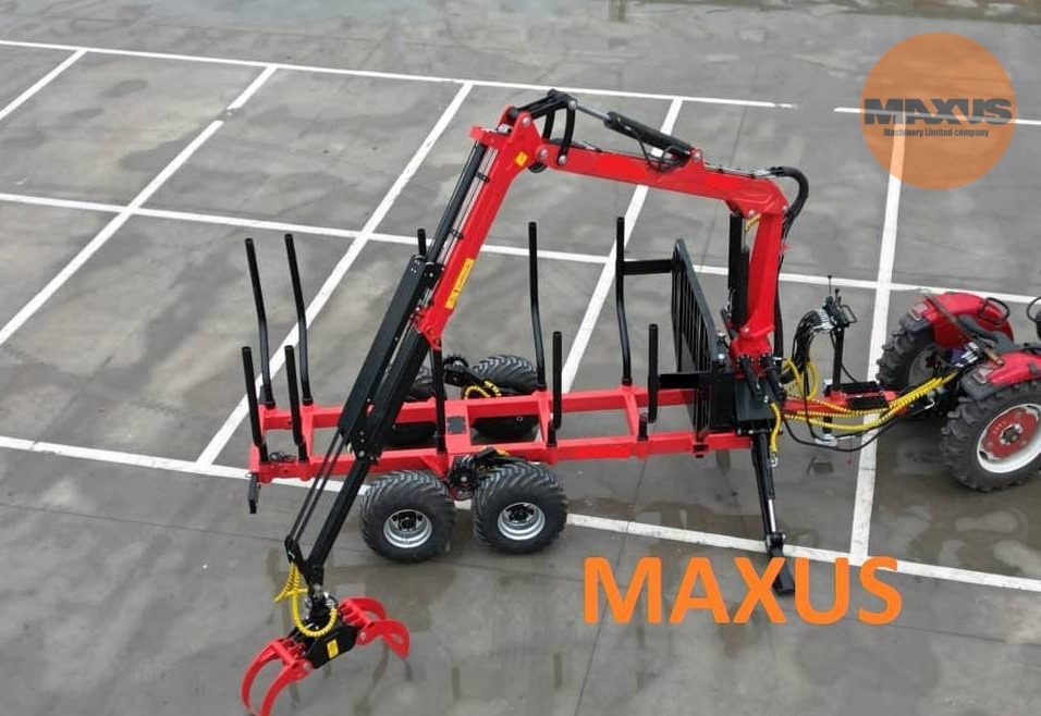 Лісовий причіп MAXUS 1400 + Кран 780 - 임업용 트레일러 : 사진 3 Лісовий причіп MAXUS 1400 + Кран 780 - 임업용 트레일러 : 사진 3