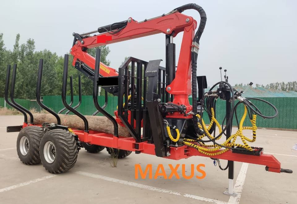 신규 임업용 트레일러 NEW 10 TON Trailer with 2 TON Crane MAXUS Warranty up to 10 YEARS    НОВИЙ причіп 10 ТОН Кран 2 ТОНИ MAXUS Гарантія до 10 РОКІВ   NOWA przyczepa 10 TON Żuraw 2 TONY MAXUS Gwarancja do 10 LAT : 사진 9