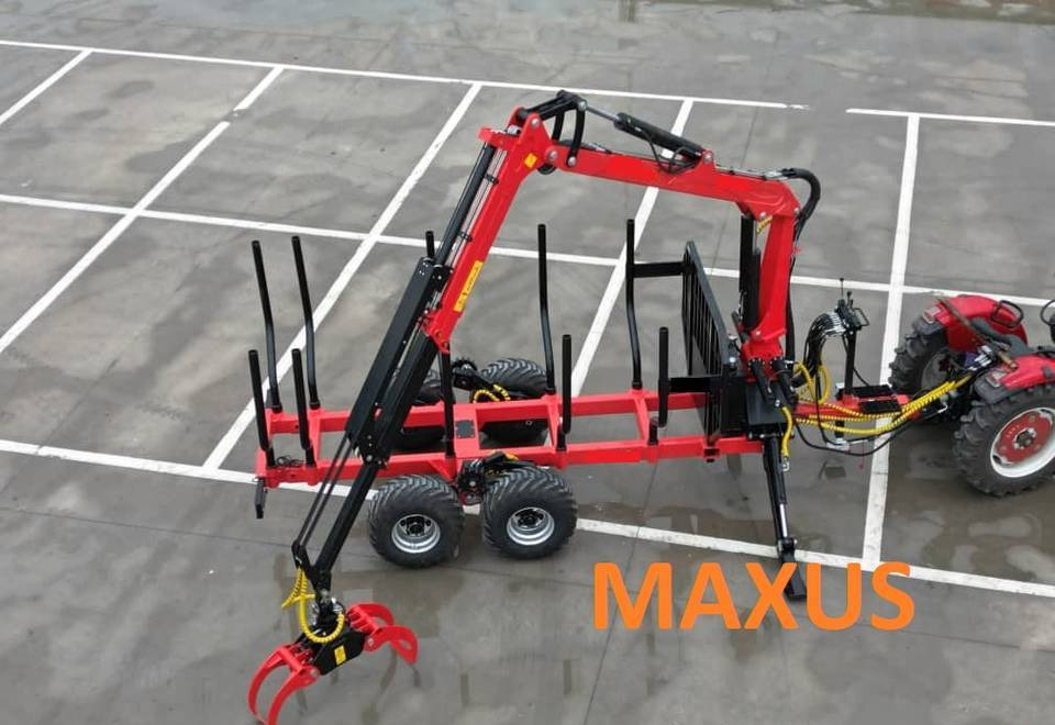 NEW MAXUS 8t Forest Trailer with 2-ton Crane Warranty up to 10 YEARS НОВА прицепа лісова 8т Журавль 2т MAXUS Гарантія до 10 РОКІВ NOWA przyczepa leśna 8t Żuraw 2t MAXUS Gwarancja do 10 LAT - 임업용 트레일러 : 사진 3 NEW MAXUS 8t Forest Trailer with 2-ton Crane Warranty up to 10 YEARS НОВА прицепа лісова 8т Журавль 2т MAXUS Гарантія до 10 РОКІВ NOWA przyczepa leśna 8t Żuraw 2t MAXUS Gwarancja do 10 LAT - 임업용 트레일러 : 사진 3
