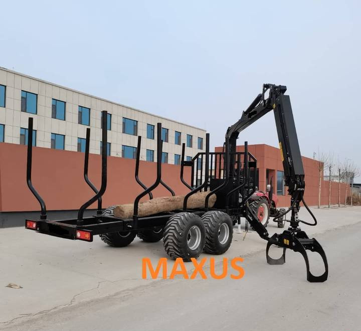 NEW MAXUS 8t Forest Trailer with 2-ton Crane Warranty up to 10 YEARS НОВА прицепа лісова 8т Журавль 2т MAXUS Гарантія до 10 РОКІВ NOWA przyczepa leśna 8t Żuraw 2t MAXUS Gwarancja do 10 LAT - 임업용 트레일러 : 사진 2 NEW MAXUS 8t Forest Trailer with 2-ton Crane Warranty up to 10 YEARS НОВА прицепа лісова 8т Журавль 2т MAXUS Гарантія до 10 РОКІВ NOWA przyczepa leśna 8t Żuraw 2t MAXUS Gwarancja do 10 LAT - 임업용 트레일러 : 사진 2