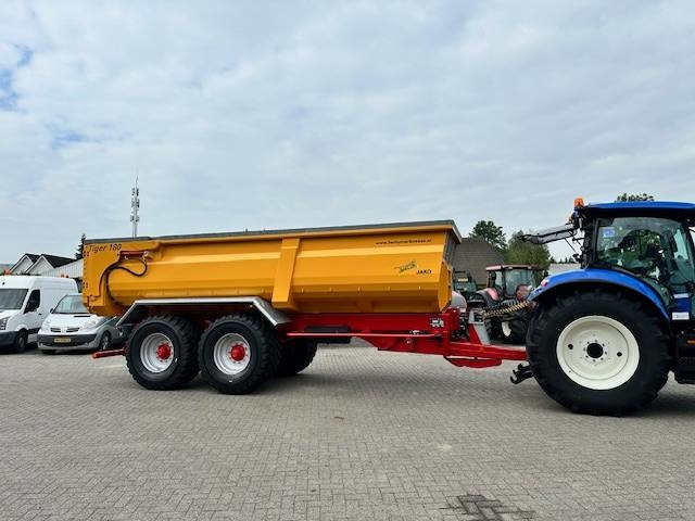 Jako Tiger 180 landbouwkipper. Nieuw! direct leverbaar! - 농장 티핑 트레일러/ 덤프 : 사진 1 Jako Tiger 180 landbouwkipper. Nieuw! direct leverbaar! - 농장 티핑 트레일러/ 덤프 : 사진 1