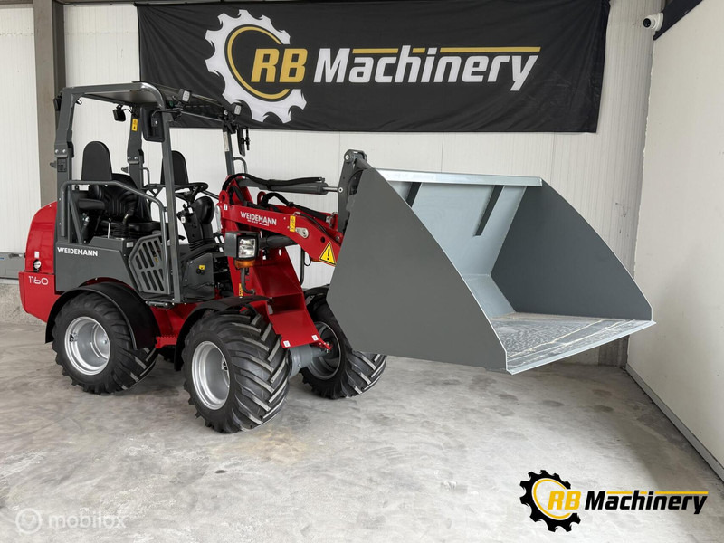 Weidemann 1160 Special (nieuw met volledige garantie) - 휠 로더 : 사진 1 Weidemann 1160 Special (nieuw met volledige garantie) - 휠 로더 : 사진 1