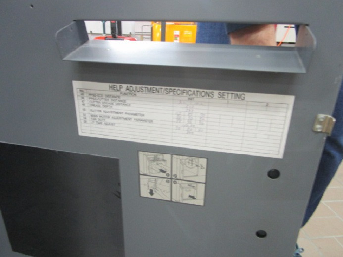 FINISHER FÜR DIGITALEN FARBDRUCK DUPLO DC-615 PRO (nur schneiden) - 인쇄 기계 : 사진 5 FINISHER FÜR DIGITALEN FARBDRUCK DUPLO DC-615 PRO (nur schneiden) - 인쇄 기계 : 사진 5