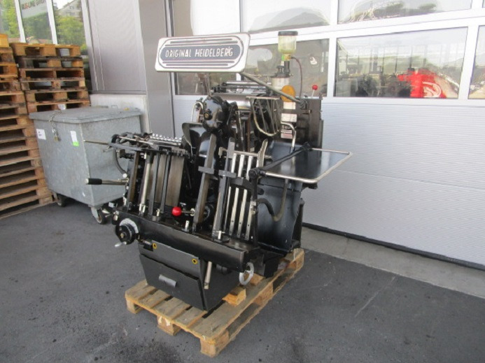 HEIDELBERG TIEGEL A4 MIT HEISSFOLIENPRÄGEEINRICHTUNG - 오프셋 인쇄기 : 사진 4 HEIDELBERG TIEGEL A4 MIT HEISSFOLIENPRÄGEEINRICHTUNG - 오프셋 인쇄기 : 사진 4