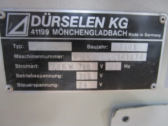 VIERSPINDEL BOHRMASCHINE DÜRSELEN PB 04 - 인쇄 기계 : 사진 5 VIERSPINDEL BOHRMASCHINE DÜRSELEN PB 04 - 인쇄 기계 : 사진 5