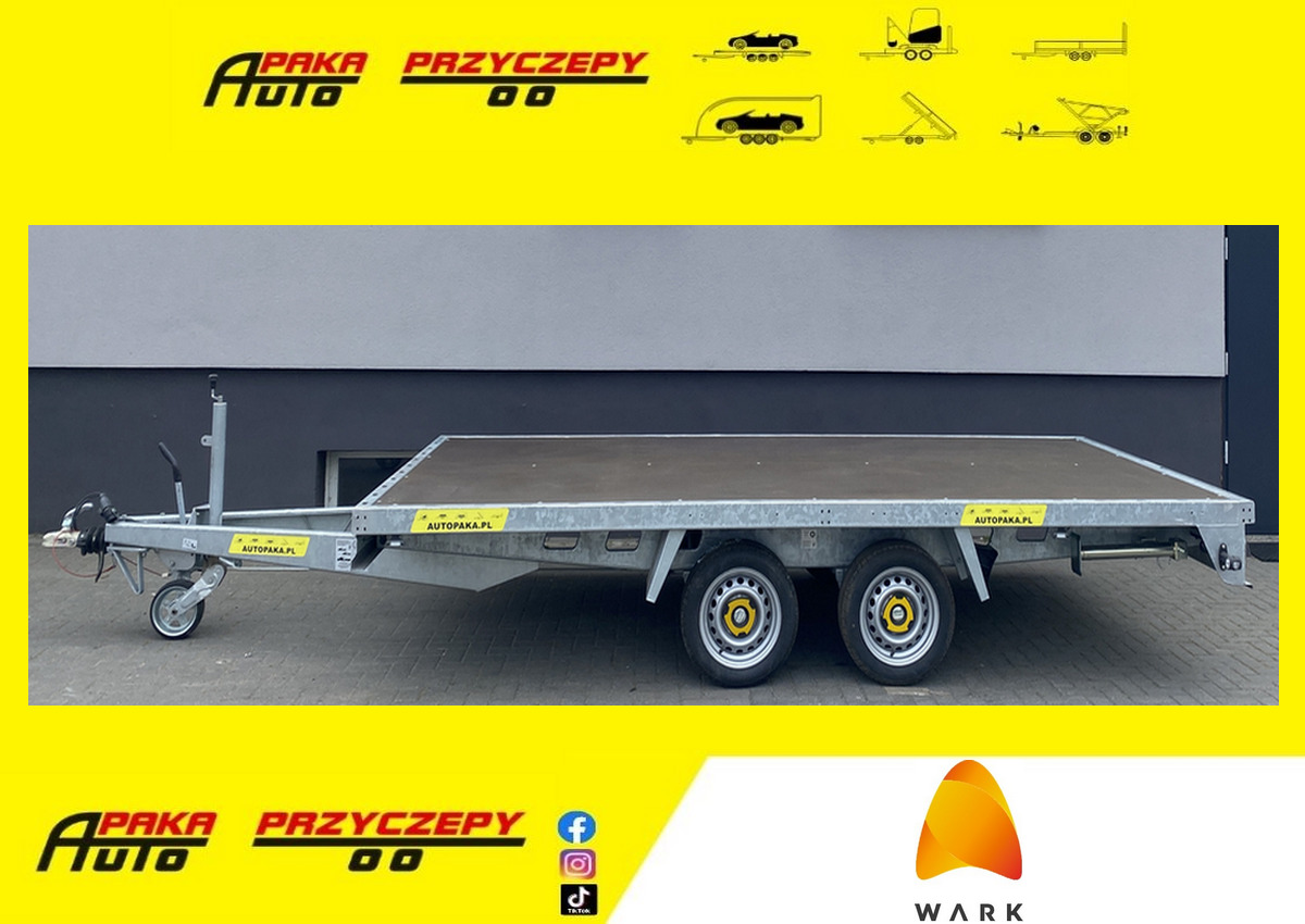 PLATFORMY PRZYCZEPA 4x2 WARK DMC 2700 / WARK 4x2 Platform Trailer DMC 2700 - 드롭사이드/ 플랫베드 트레일러 : 사진 1 PLATFORMY PRZYCZEPA 4x2 WARK DMC 2700 / WARK 4x2 Platform Trailer DMC 2700 - 드롭사이드/ 플랫베드 트레일러 : 사진 1