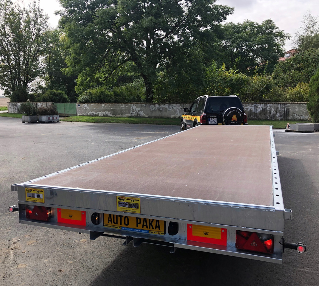 PRZYCZEPA OBROTNICA PLATFORMA 8m 3500 KG / TURNTABLE PLATFORM TRAILER 8m 3500 KG - 드롭사이드/ 플랫베드 트레일러 : 사진 4 PRZYCZEPA OBROTNICA PLATFORMA 8m 3500 KG / TURNTABLE PLATFORM TRAILER 8m 3500 KG - 드롭사이드/ 플랫베드 트레일러 : 사진 4