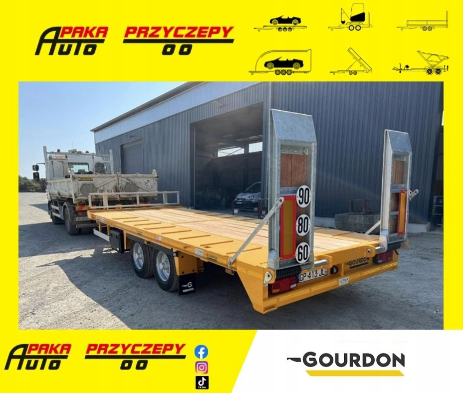 PRZYCZEPA POD KOPARKĘ MINI - MIDI ŁADOWNOŚĆ 8 580 KG GOURDON PEB111 / MINI - MIDI EXCAVATOR TRAILER WITH PAYLOAD 8,580 KG GOURDON PEB111 - 플랜트 트레일러 : 사진 1 PRZYCZEPA POD KOPARKĘ MINI - MIDI ŁADOWNOŚĆ 8 580 KG GOURDON PEB111 / MINI - MIDI EXCAVATOR TRAILER WITH PAYLOAD 8,580 KG GOURDON PEB111 - 플랜트 트레일러 : 사진 1
