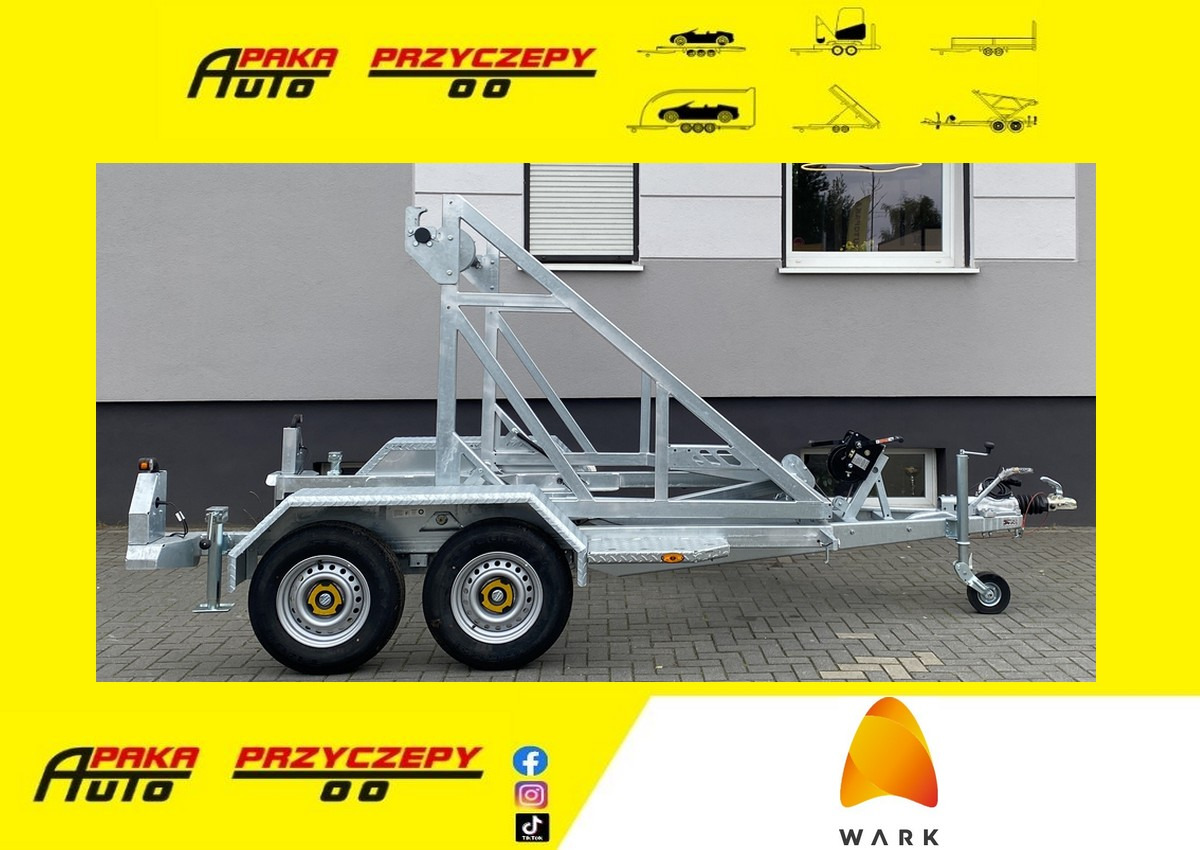 PRZYCZEPA WARK KABLOWA Z WCIĄGARKĄ RĘCZNĄ, DMC 3500 KG / WARK Cable Trailer with Manual Winch, DMC 3500 KG - 케이블 트레일러 : 사진 1 PRZYCZEPA WARK KABLOWA Z WCIĄGARKĄ RĘCZNĄ, DMC 3500 KG / WARK Cable Trailer with Manual Winch, DMC 3500 KG - 케이블 트레일러 : 사진 1