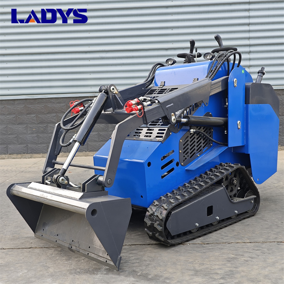 LADYS Free Shipping Mini Skid Steer Loader Compact Track Electric/Diesel Chinese Mini Skid Steer Loader For Sale With Mini Skid Steer Attachments 4 In 1 Bucket - 스키드 스티어 로더 : 사진 1 LADYS Free Shipping Mini Skid Steer Loader Compact Track Electric/Diesel Chinese Mini Skid Steer Loader For Sale With Mini Skid Steer Attachments 4 In 1 Bucket - 스키드 스티어 로더 : 사진 1