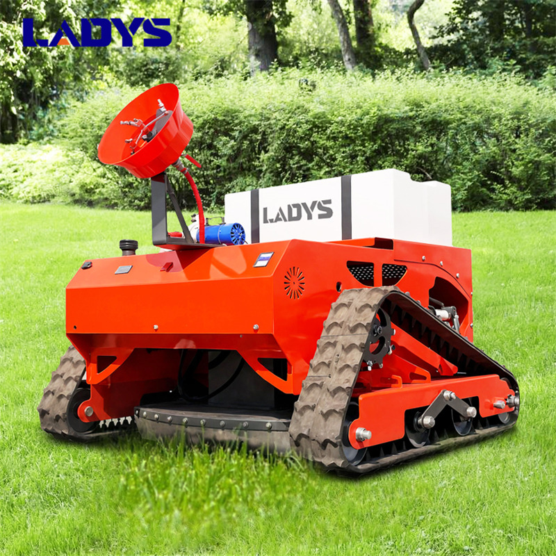 LADYS LD1000 Multi-function remote control lawn mower Track crawler gasoline gas All-terrain Agricultural Sprayers Pesticide spraying lawn mower for sale - 정원 모어 : 사진 1 LADYS LD1000 Multi-function remote control lawn mower Track crawler gasoline gas All-terrain Agricultural Sprayers Pesticide spraying lawn mower for sale - 정원 모어 : 사진 1