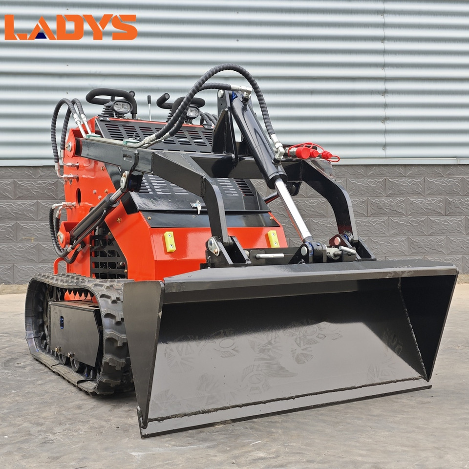 LADYS Free Shipping Mini Skid Steer Loader Compact Track Electric/Diesel Chinese Mini Skid Steer Loader For Sale With Mini Skid Steer Attachments 4 In 1 Bucket - 스키드 스티어 로더 : 사진 4 LADYS Free Shipping Mini Skid Steer Loader Compact Track Electric/Diesel Chinese Mini Skid Steer Loader For Sale With Mini Skid Steer Attachments 4 In 1 Bucket - 스키드 스티어 로더 : 사진 4
