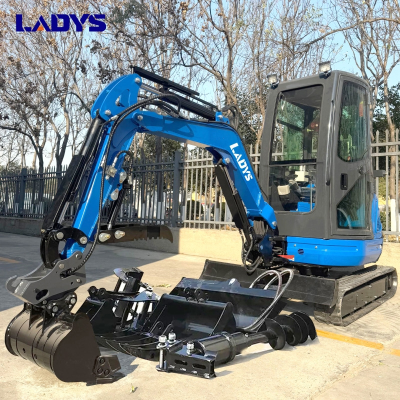 LADYS DY25U Mini Excavator Digger Miniexcavadora EPA Kubota Engine Mini Excavator For Sale With Mini Excavator Attachment Set - 크롤러 굴삭기 : 사진 1 LADYS DY25U Mini Excavator Digger Miniexcavadora EPA Kubota Engine Mini Excavator For Sale With Mini Excavator Attachment Set - 크롤러 굴삭기 : 사진 1
