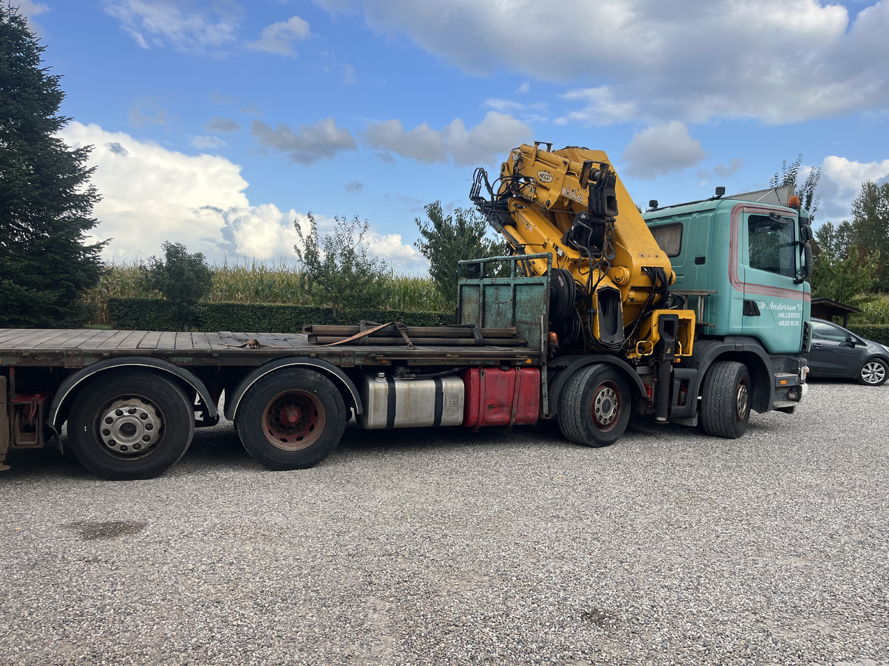 Scania G 124 - 크레인 트럭 : 사진 5 Scania G 124 - 크레인 트럭 : 사진 5