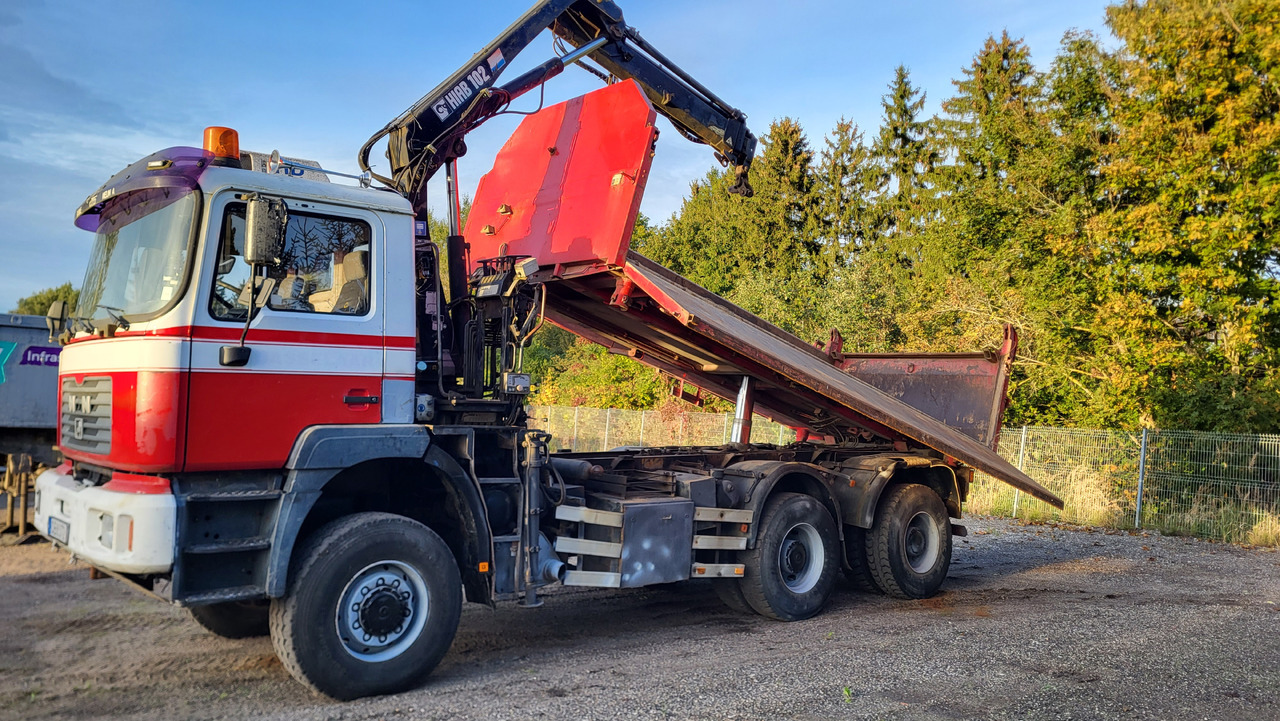 MAN 33.414 6X6 HIAB 102 33.414 - 덤프트럭 : 사진 3 MAN 33.414 6X6 HIAB 102 33.414 - 덤프트럭 : 사진 3