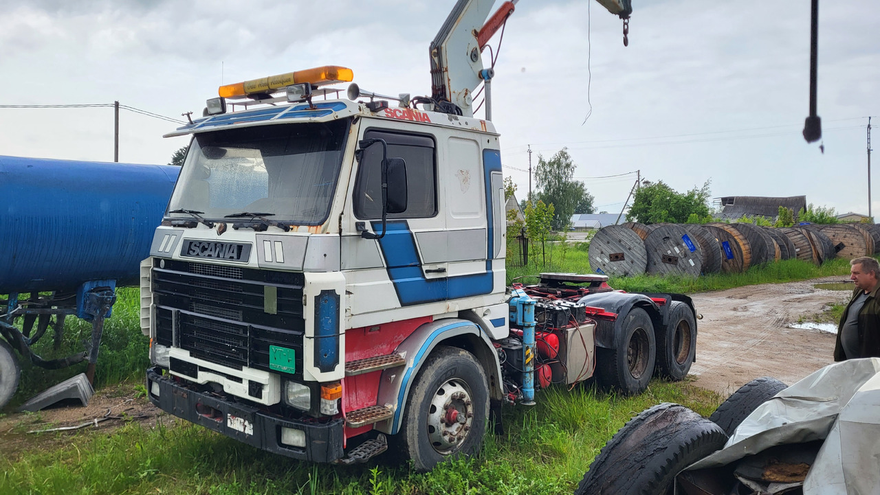 SCANIA R 142 H 6X2 SU KRANU - 트랙터 유닛 : 사진 1 SCANIA R 142 H 6X2 SU KRANU - 트랙터 유닛 : 사진 1