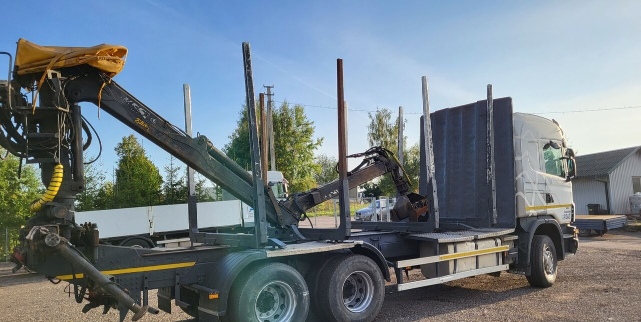 Scania G480 - 목재 트럭, 크레인 트럭 : 사진 5 Scania G480 - 목재 트럭, 크레인 트럭 : 사진 5