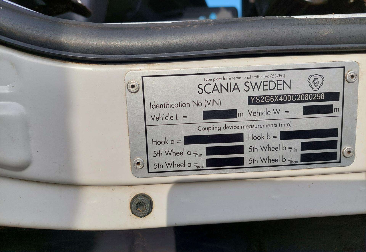 리스 Scania G480 Scania G480 : 사진 24 리스 Scania G480 Scania G480 : 사진 24