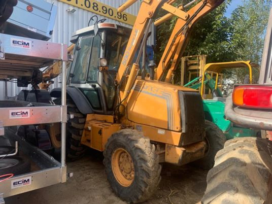 백호 로더 Case 580 SUPER LE Ride Control : 사진 7