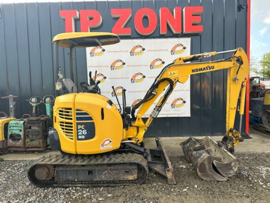 Komatsu PC26MR-3 à 19900€ HT - 미니 굴삭기 : 사진 1 Komatsu PC26MR-3 à 19900€ HT - 미니 굴삭기 : 사진 1