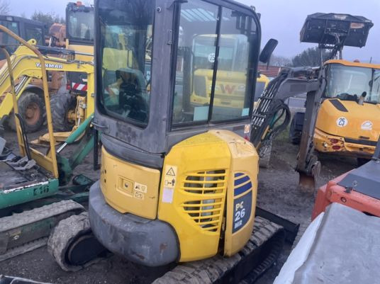 Komatsu PC26MR-3 - 미니 굴삭기 : 사진 3 Komatsu PC26MR-3 - 미니 굴삭기 : 사진 3