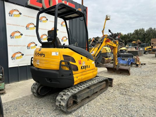 Kubota KX61-3 à 18500 € HT - 미니 굴삭기 : 사진 3 Kubota KX61-3 à 18500 € HT - 미니 굴삭기 : 사진 3