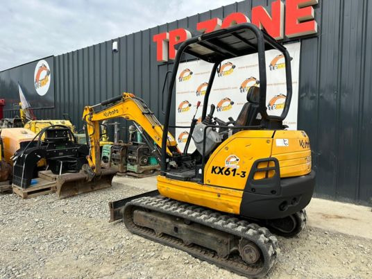 Kubota KX61-3 à 18500 € HT - 미니 굴삭기 : 사진 4 Kubota KX61-3 à 18500 € HT - 미니 굴삭기 : 사진 4
