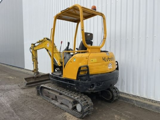 Kubota Kx61-3 Canopy - 미니 굴삭기 : 사진 4 Kubota Kx61-3 Canopy - 미니 굴삭기 : 사진 4